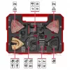 Kotúčový pílový list EINHELL 708170 pre HM/BiM HCS – vhodný na hliník, oxidovú oceľ, chróm-vanádiovú oceľ