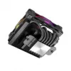 CPU chladič Akasa SOHO H6L RGB – kompaktný Low-Profile chladič s RGB osvetlením