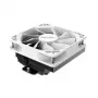 CPU chladič Akasa VIPER H6L biely – plochý vzduchový chladič, jeden ventilátor, vežový chladič