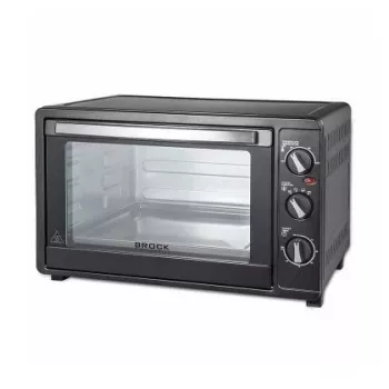 Mini rúra Brock Electronics TO 6001 B – 60 l, 2200 W, čierna