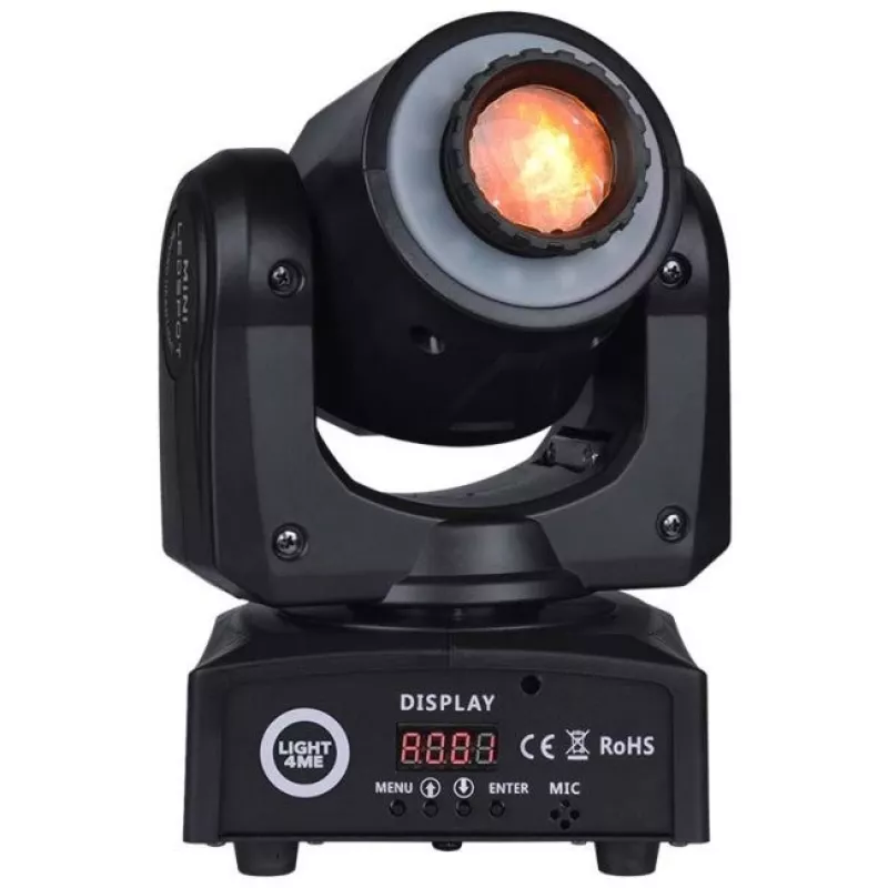 LIGHT4ME 30 SPOT RING - moving-head LED reflektor, 30 W