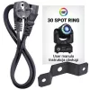 LIGHT4ME 30 SPOT RING - moving-head LED reflektor, 30 W
