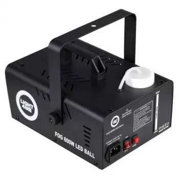 LIGHT4ME FOG 600W LED BALL - hmlostroj, efekt hmlového osvetlenia/disco guľa, bezdrôtový ovládač