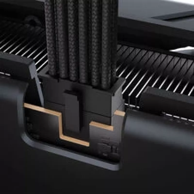 Corsair Premium-Sleeved 2x 8-Pin na 12V-2x6 kábel, pre Type-4 napájací zdroj – čierny