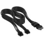 Corsair Premium-Sleeved 2x 8-Pin na 12V-2x6 kábel, pre Type-5 napájací zdroj – čierny