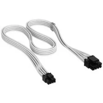 Corsair Premium-Sleeved 8-Pin ATX kábel, pre Type-5 napájací zdroj – biely