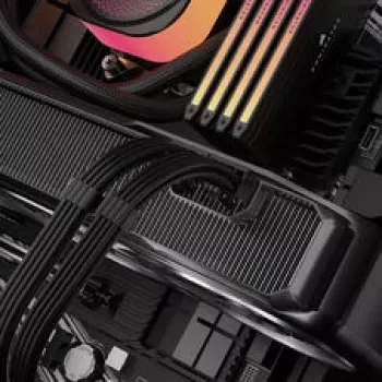 Corsair káblová sada, Type 4, DC kábel Starter Kit, jednotlivo opletený – čierna