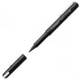 Fineliner Stabilo dr!ver Medium (0,8 mm) – modrý atrament, čierne telo