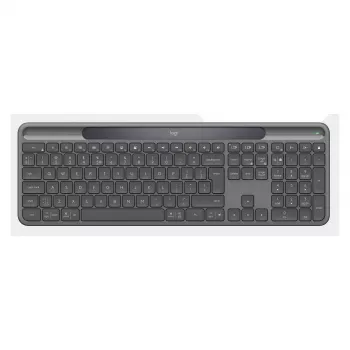 LOGITECH Slim Solar+ for Business - grafitová - (UK)