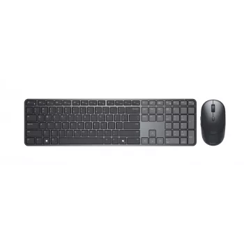 Dell Pro 7 Slim KM726 | sada klávesnice a myši | bezdrôtová | myš súčasťou | batérie súčasťou | litovská | bezdrôtové pripojenie | čierna