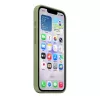 Ochranné silikónové puzdro s MagSafe pre Apple iPhone 17e — Light Moss, vhodné pre 15,5 cm (6,1 palca) obrazovky