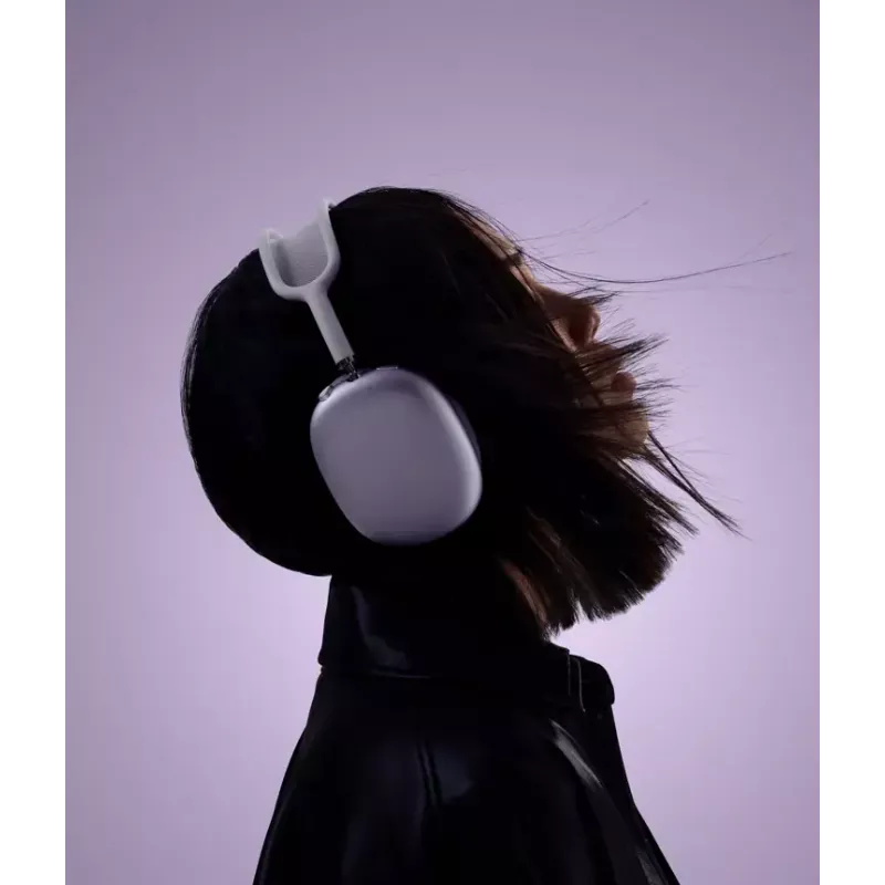 Headset Apple AirPods Max 2 fialový — bezdrôtový Bluetooth, okolo uší, hlavový mostík, 386,2 g