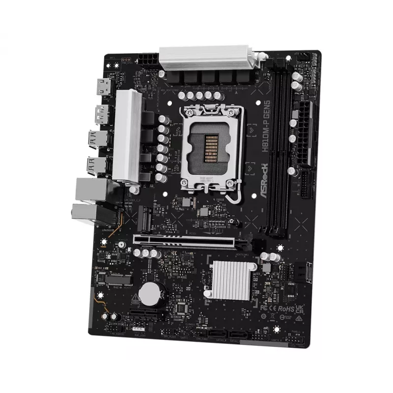 ASRock H810M-P Gen5 Základná doska, LGA 1851, Micro-ATX, DDR5