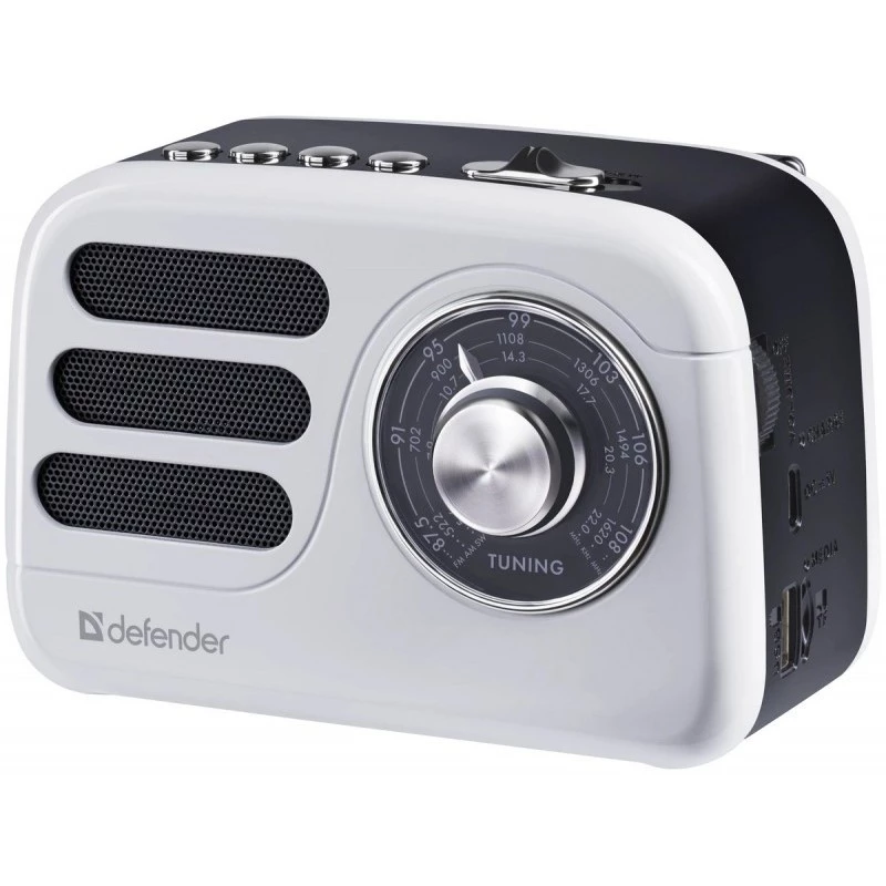 Prenosný reproduktor DEFENDER SIGNAL s FM/MP3/SD/USB a Bluetooth (5W, anténa)