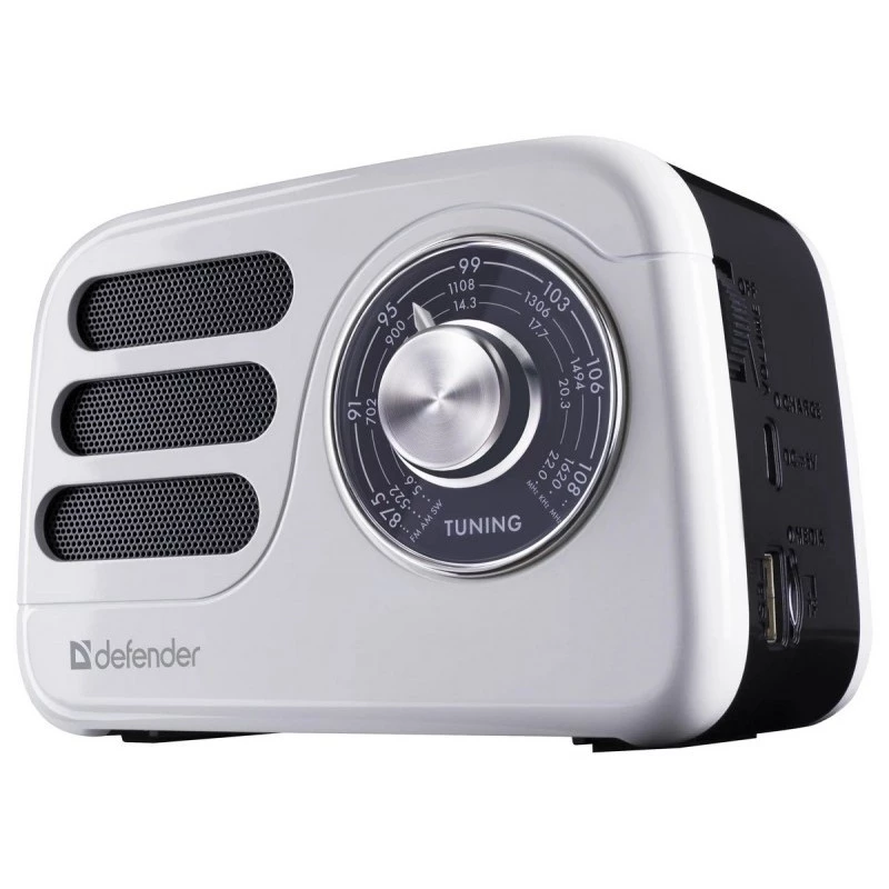 Prenosný reproduktor DEFENDER SIGNAL s FM/MP3/SD/USB a Bluetooth (5W, anténa)