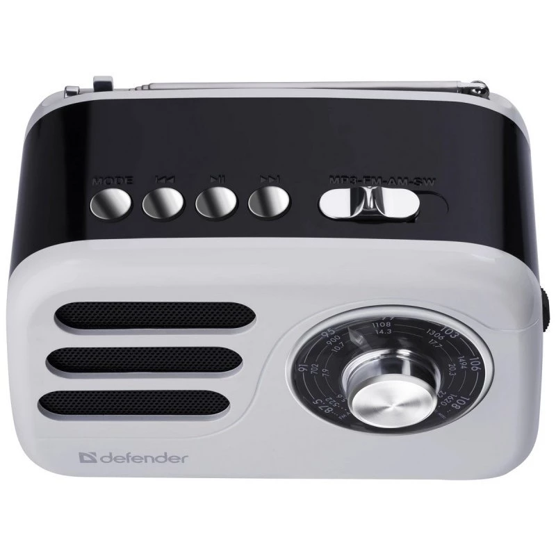 Prenosný reproduktor DEFENDER SIGNAL s FM/MP3/SD/USB a Bluetooth (5W, anténa)