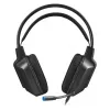 Káblový USB herný headset DEFENDER GOTHIC RGB s mikrofónom, čierny
