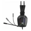 Káblový USB herný headset DEFENDER GOTHIC RGB s mikrofónom, čierny