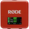 Bezdrôtový mikrofónový systém Rode Wireless Go III hnedý — 2,4 GHz bezdrôtový prenos, kompaktná dvojkanálová súprava