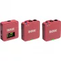 Bezdrôtový mikrofón Rode Wireless Go III Pink — kompaktný prenos 2,4-GHz, model WIGOGEN3ROS