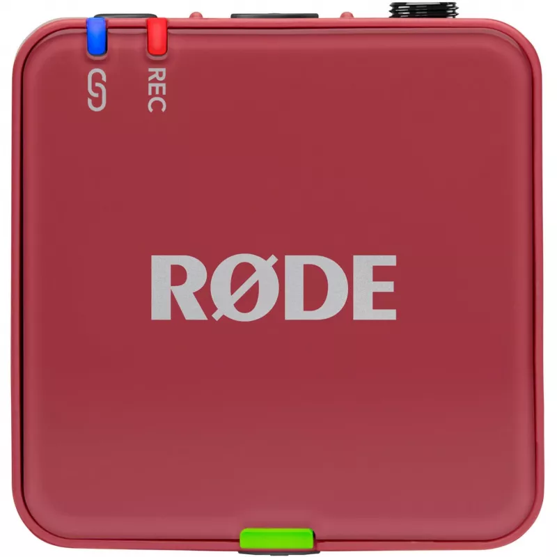 Bezdrôtový mikrofón Rode Wireless Go III Pink — kompaktný prenos 2,4-GHz, model WIGOGEN3ROS