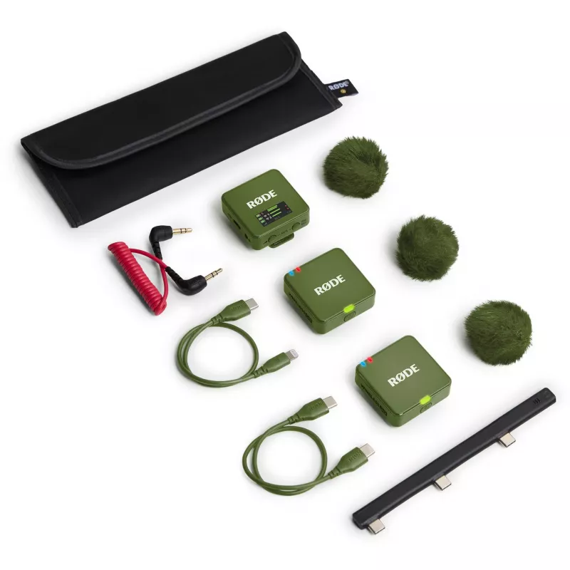 Mikrofón Rode Wireless Go III tmavozelený