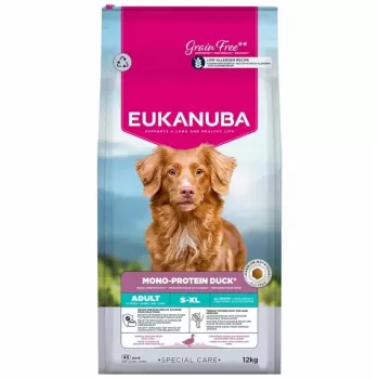Suché krmivo pre psov EUKANUBA Special Care Mono-Protein Adult Duck – monoproteínová receptúra, 12 kg