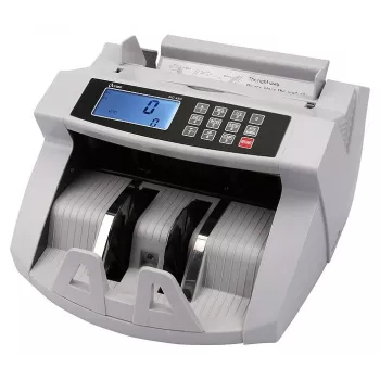 Počítačka bankoviek Olympia NC 450 — 5,1 kg, LCD, 230 V, 75 W, 247×185×306 mm