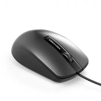 Myš USB optická čierna/ priehľadná Vention