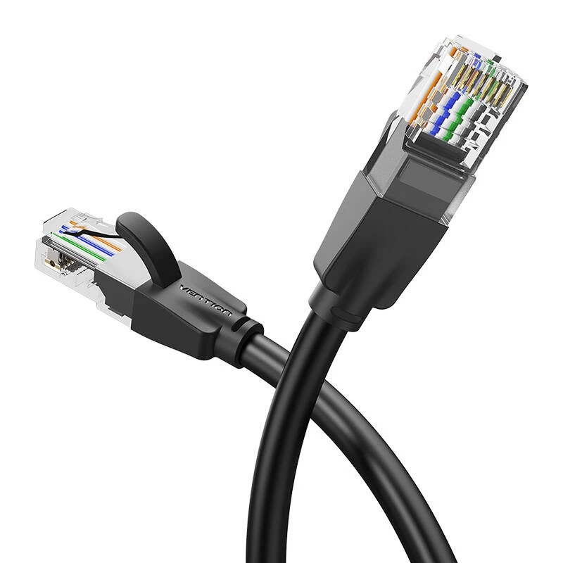Sieťový kábel UTP CAT6 Vention IBEBG RJ45 Ethernet 1000Mbps 1,5m čierny