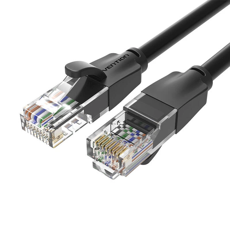 Sieťový kábel UTP CAT6 Vention IBEBK RJ45 Ethernet 1000Mbps 8m (čierny)