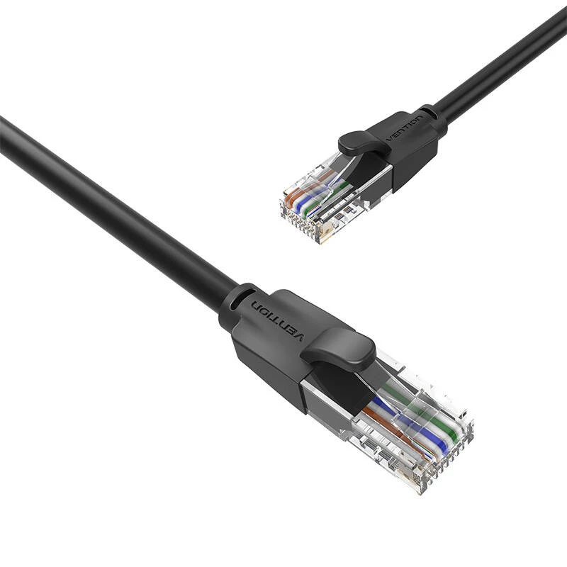 Sieťový kábel UTP CAT6 Vention IBEBK RJ45 Ethernet 1000Mbps 8m (čierny)