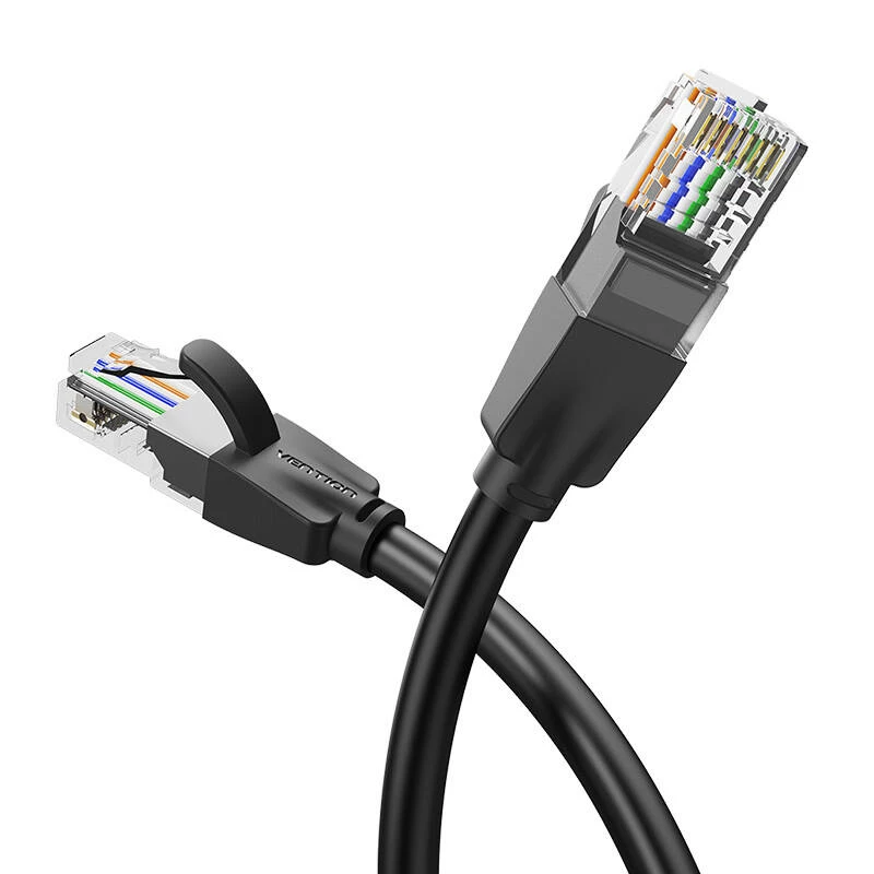 Sieťový kábel UTP CAT6 Vention IBEBK RJ45 Ethernet 1000Mbps 8m (čierny)