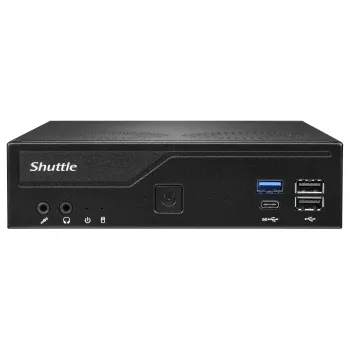 Shuttle Barebone tenký DH610V2 Intel/DDR5/čierny - Barebone - Intel Socket 1700 (Core i)