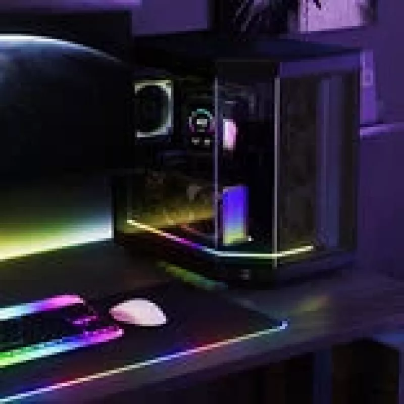 LED pásik HYTE Noodle LN70 ARGB 70 cm, čierny