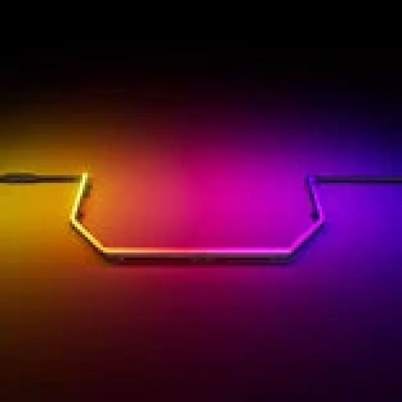 LED pásik HYTE Noodle LN70 ARGB 70 cm, čierny
