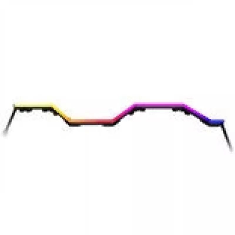 LED pásik HYTE Noodle LN70 ARGB 70 cm, čierny
