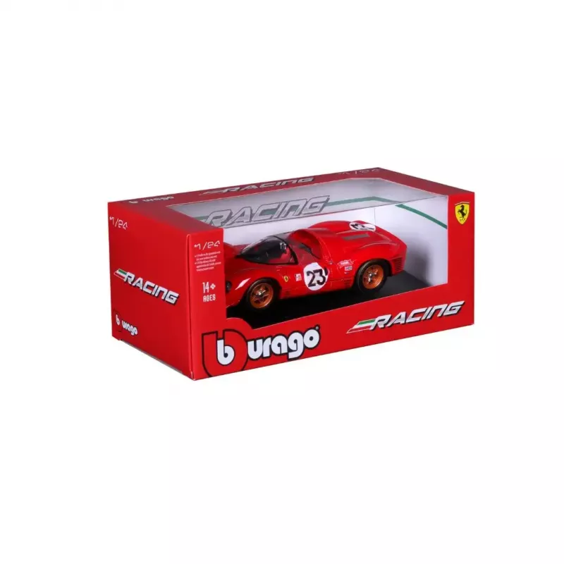 Model superauta Bburago Ferrari 330 P4 Daytona, predmontovaný v mierke 1:24