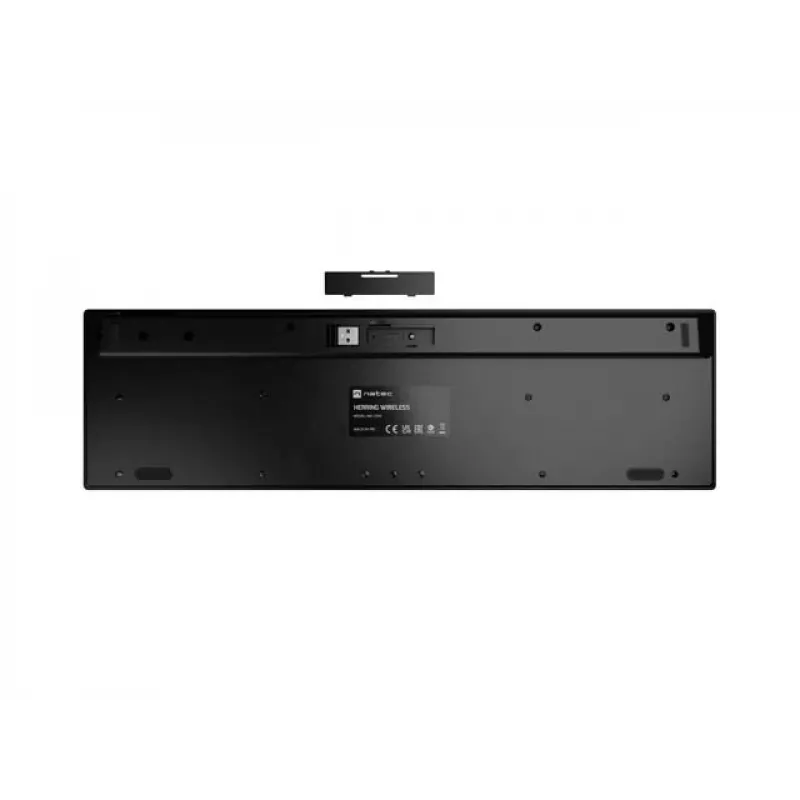 Klávesnica NATEC HERRING Wireless 2.4 GHz tenká US layout