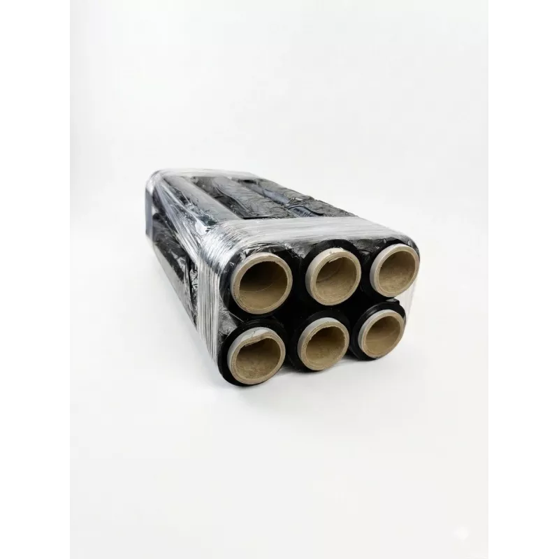 Strečová fólia čierna 23mic 1,5kg x 6 BOX