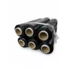 Strečová fólia čierna 23mic 3,0kg x 6 BOX