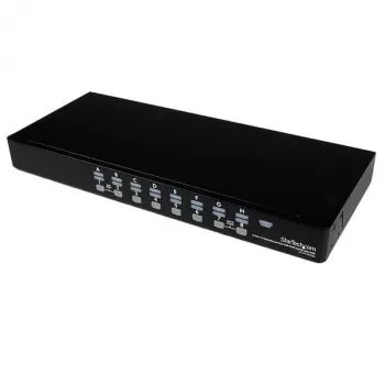 StarTech.com 16-portový 1HE rackový USB KVM prepínač s OSD (SV1631DUSBU)