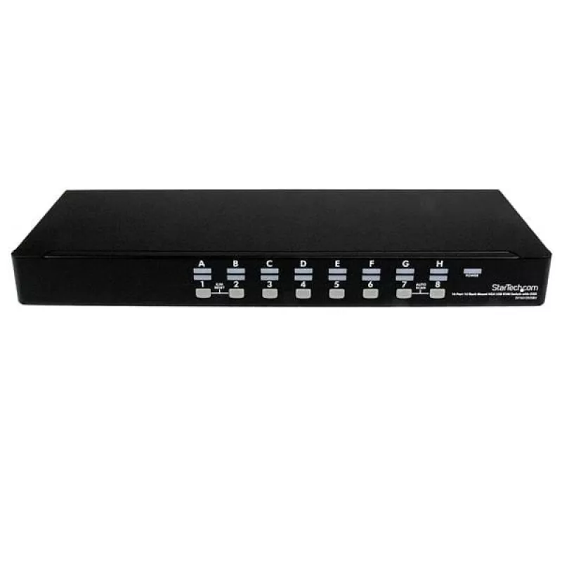 StarTech.com 16-portový 1HE rackový USB KVM prepínač s OSD (SV1631DUSBU)