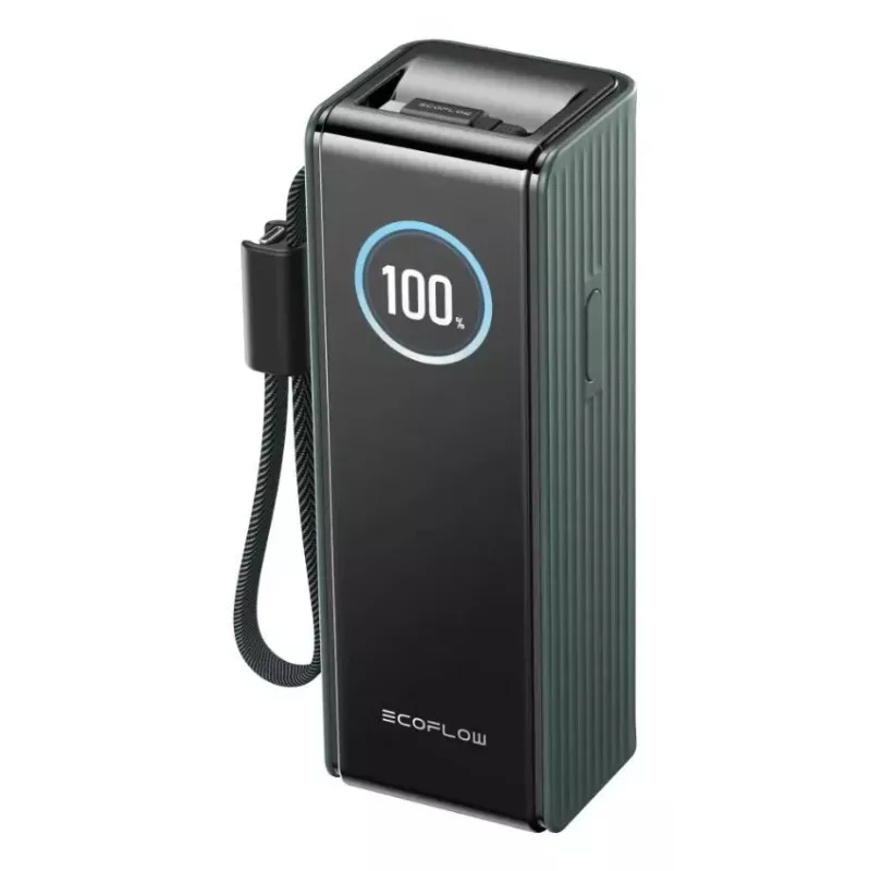 Powerbanka EcoFlow RAPID 25000 mAh zelená — 170 W celkový výkon, 2× USB-C, 1× USB-A