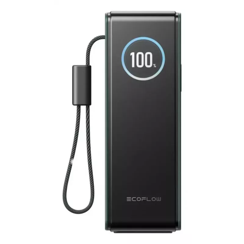 Powerbanka EcoFlow RAPID 25000 mAh zelená — 170 W celkový výkon, 2× USB-C, 1× USB-A