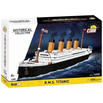 Stavebnica Cobi R.M.S. Titanic modelová stavebnica, 848 dielov, zberateľský model lode