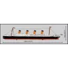 Stavebnica Cobi R.M.S. Titanic modelová stavebnica, 848 dielov, zberateľský model lode