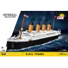 Stavebnica Cobi R.M.S. Titanic modelová stavebnica, 848 dielov, zberateľský model lode