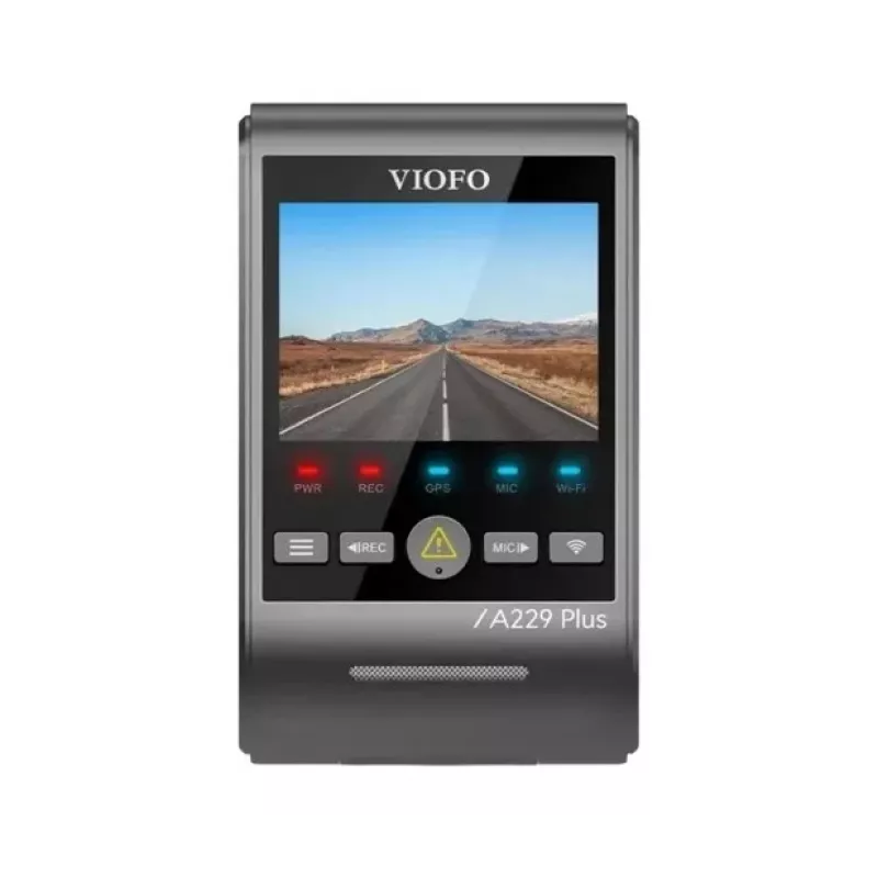 Dashcam VIOFO A229 PLUS 1CH-G GPS — 1-kanálová, 2560×1440, GPS, Wi-Fi, 2,4