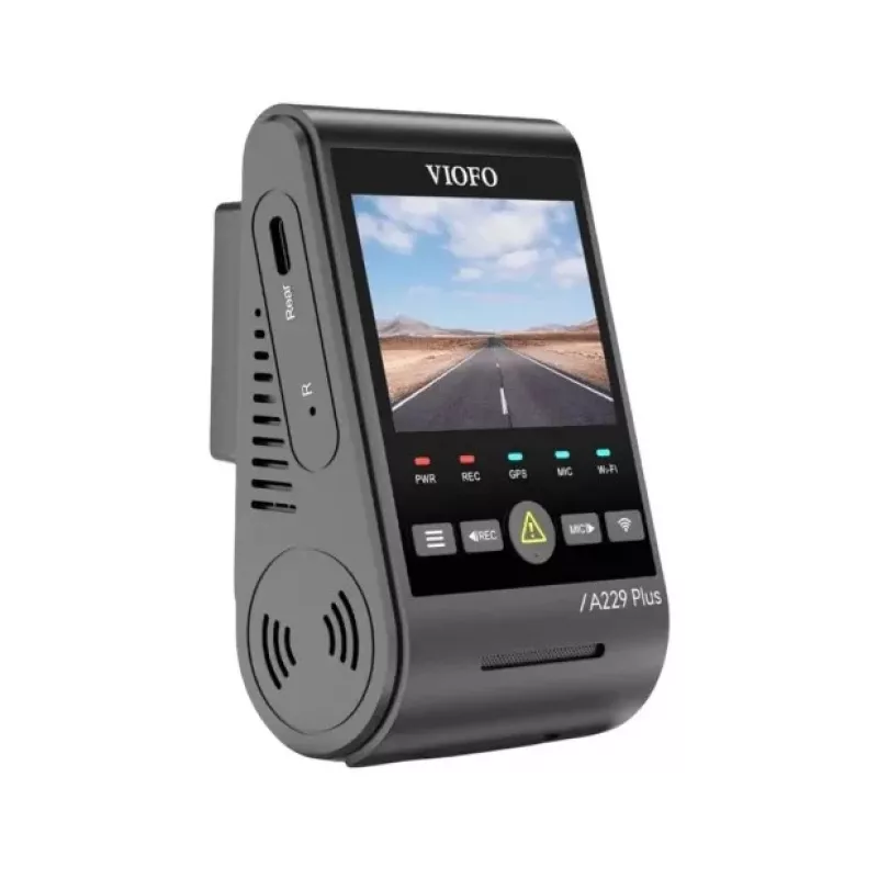 Dashcam VIOFO A229 PLUS 1CH-G GPS — 1-kanálová, 2560×1440, GPS, Wi-Fi, 2,4